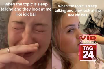 Viral Video of the Day for October 15, 2025: Girl's wild sleep-talking habit gets TikTok giggling