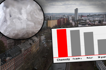 Chemnitz: Drogen-Studie zeigt traurigen Rekord: Chemnitz ist Crystal-Hochburg in Deutschland!