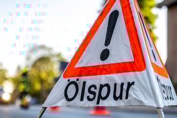 Ölspur in Erfurter Innenstadt: Fußgänger und Radfahrer rutschen aus