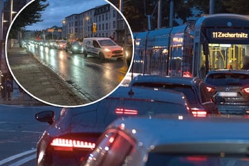 Dresden: Carolabrücke weg, Blaues Wunder zu: So stockend rollt der Berufsverkehr jetzt über die Elbe