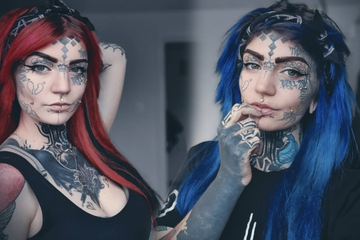 Tattoo-Model bricht in Tränen aus: "Habe mich selbst verunstaltet"