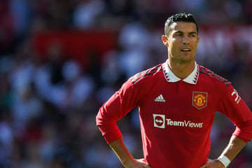 Outrage: The English Football Association accused Cristiano Ronaldo!