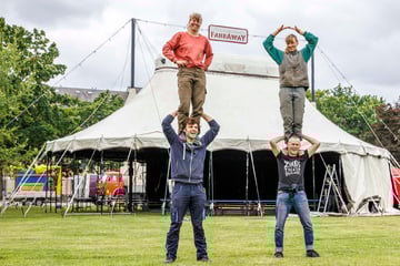 Dresden: Mit Artistik Brücken bauen: Das vierte Zirkustheater-Festival startet