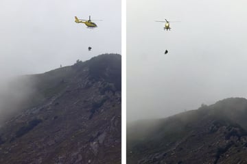 Sekunden-Entscheidung in den Alpen: Heli rettet schwer verletzten Sachsen zwischen zwei Gewittern