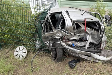 Auto kracht durch Zaun: Drei Kinder teils schwer verletzt