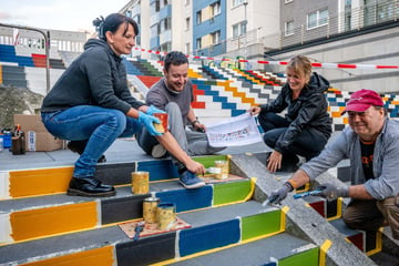 Chemnitz: Darum ist die Bunte Treppe in Chemnitz gesperrt