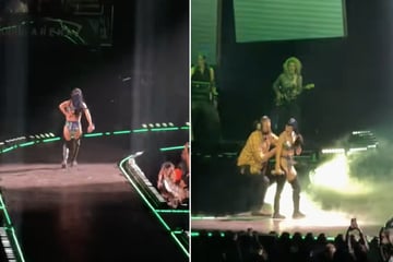 Ups! Mega-Star lässt während Konzert plötzlich unfreiwillig die Hüllen fallen