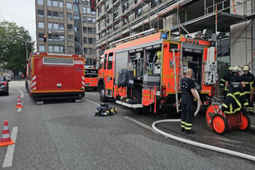 Hamburg: Brand an Hotel in Hamburger Innenstadt