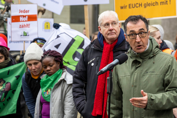 Bauerndemonstration auf der Grünen Woche in Berlin: "Waren voll!"