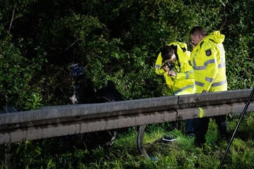 A555 bei Bornheim: Motorradfahrer (64) stirbt nach schwerem Unfall
