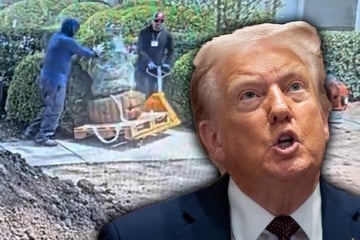 Trump außer sich: Bauarbeiter verwüsten seinen Garten
