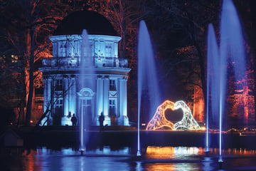 Dresden: Christmas Garden eröffnet: Pillnitz strahlt wieder festlich