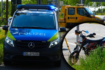 Crash in Leipziger Gewerbegebiet: KTM-Biker schwer verletzt