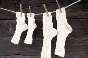 Längste Leine mit Socken: Diese Stadt in Thüringen hofft auf Weltrekord