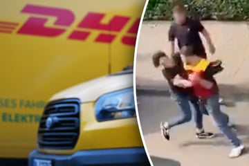 Ehepaar provoziert DHL-Boten: Mann fliegt über Hecke, Frau kassiert Faustschläge ins Gesicht