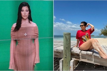 Kourtney Kardashian gives transparent look at postpartum shoot for The Kardashians