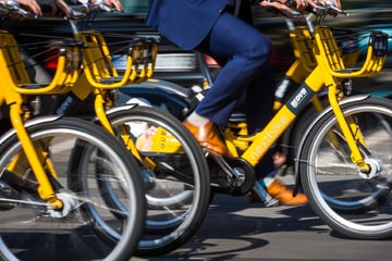 Dresden: Dresdner lieben die Mobi-Bikes: Acht Millionen Leihen bei den gelben Mieträdern