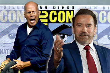 Arnie über demenzkranken Bruce Willis: Action-Stars gehen nie wirklich in Rente