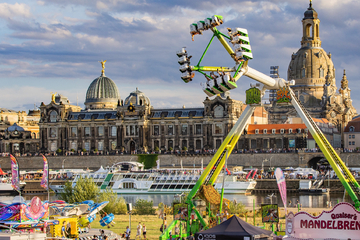 Dresden: Drei Tage Stadtfest in Dresden: 500,000 people come to visit "Channel"