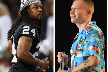 Release the Kraken! Macklemore and Marshawn Lynch get in on the hockey game