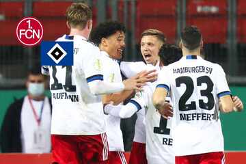 Elfmeter-Krimi: HSV trotzt dem Leibold-Schock und wirft Nürnberg aus dem DFB-Pokal