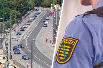 Dresden: Biker stürzt nach Streit mit Geländewagen-Fahrer und wird schwer verletzt