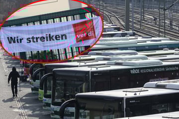 Ab heute Streik in Sachsen: In diesen Landkreisen steht der Nahverkehr zum Teil still
