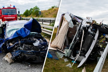 Unfall A1: Schwerer Unfall auf der Autobahn: Fahrzeuge völlig zerstört, Kinder unter den Verletzten