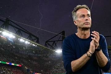 Blitz traf einst seinen Spieler: EM-Gewitter weckt böse Erinnerung bei Dänemark-Trainer!