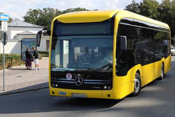 E-Busse in Chemnitz: CVAG zieht positives Fazit und testet drittes Modell