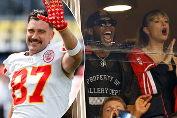 Travis Kelce pal dishes on what it's like to share suite with Taylor Swift at Chiefs games!