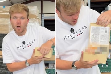 Mann kauft herrenlosen Koffer: Als er diese Schachtel findet, macht er große Augen