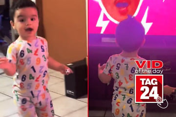 Viral Video of the Day for January 17, 2025: Toddler has epic reaction to Rosé's APT. song!