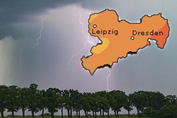 Der (Sonnen-) Schein trügt: Unwetter mit Superzellen rollt auf Sachsen zu