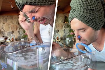 Was macht Bill Kaulitz denn da? "Bin gut darin, Dinge in den Mund zu nehmen"