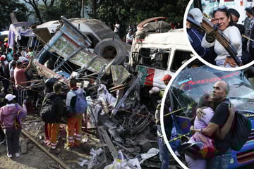 Bombenanschlag auf einen Kleinbus: Über ein Dutzend Tote in Kolumbien