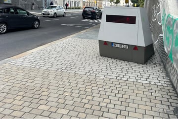 Dresden: Neuer Standort: Wo der Superblitzer jetzt nach Rasern Ausschau hält