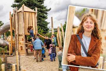 Dresden: Von der Schotterpiste zur Oase: Neuer Spielplatz in Gruna