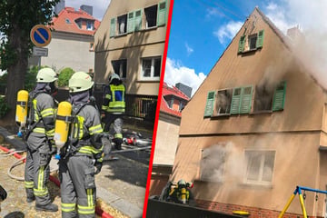 Verheerender Hausbrand in Aschersleben: Vater rettet schlafende Tochter aus den Flammen