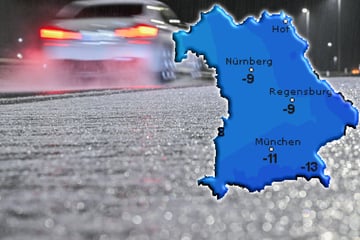 Minus 16 Grad! Kalte Polarluft lässt Bayern weiter bibbern