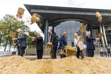 Dresden: Spatenstich in Dresden: Sächsischer Landtag bekommt Erweiterungsbau