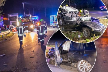 Zeuge nach dramatischem Unfall im Erzgebirge: "So blöd kann keiner sein, hier zu überholen"