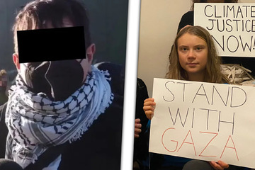 Israel-Hasser bei "Fridays for Future"? Steckt er hinter Greta Thunbergs Skandal-Foto?