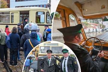 Dresden: Ruckel-Fahrt für die Ewigkeit: Einmal mit Dresdens ältestem Linienbus durch den Stadtverkehr