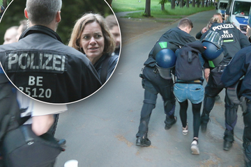 Angeblich kannte sie keiner: Kritik nach Polizei-Maßnahme gegen Juliane Nagel bei Leipzig-Demo