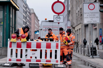Berlin: Teil der Friedrichstraße ab Montag wieder für Autos dicht