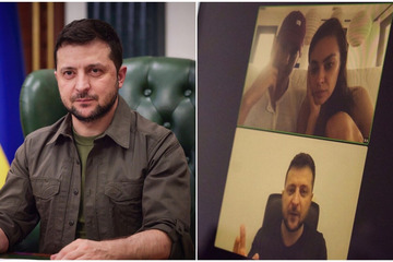 Zelensky thanks Mila Kunis and Ashton Kutcher for millions raised for Ukraine support