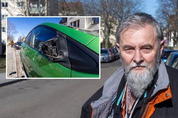 Dresden: Spiegel abgetreten, Autos beschmiert: 13 Fahrzeuge in Dresden beschädigt