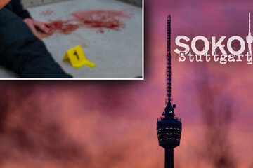 Blutüberströmte Leiche liegt in Aufzug des Stuttgarter Fernsehturms