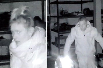 Beute im Wert von 10.000 Euro: Wer erkennt dieses Einbrecher-Duo?